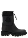 Moncler Kickstream Rain Boots In Black