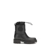 Moncler Kickstream Rain Boots In Black