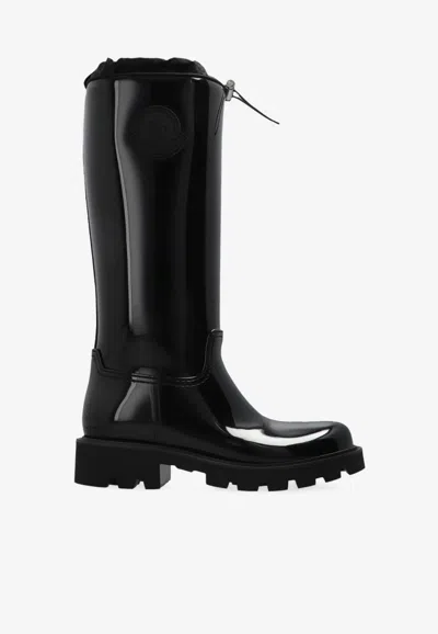 Moncler Kickstream High Boots In Black
