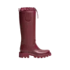Moncler Kickstream Knee High Rain Boot In Red