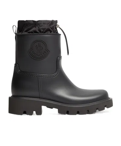 MONCLER MONCLER KICKSTREAM LOGO PATCH RAIN BOOTS