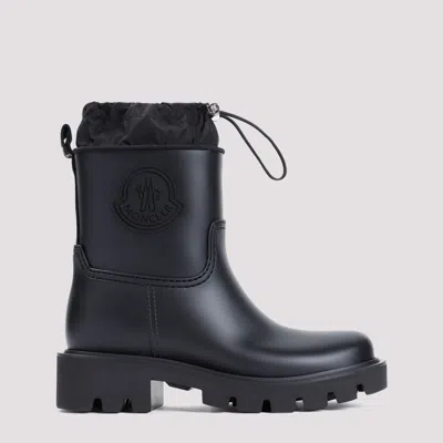 Moncler Kickstream Mini Boots In Black