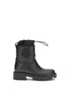 Moncler Kickstream Rain Boots In Black