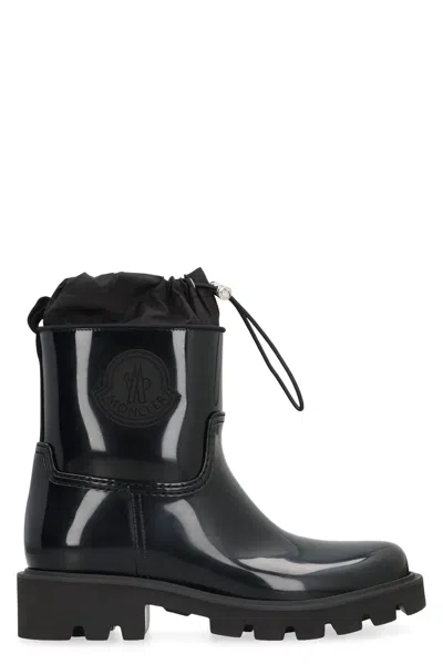 Moncler Kickstream Rain Boots In Black