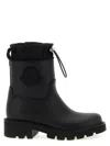 Moncler Kickstream Rain Boots In Black