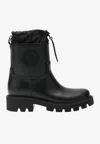 Moncler Kickstream Rain Boots In Black