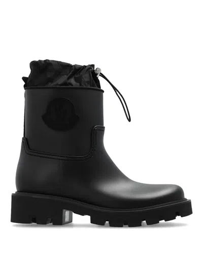 Moncler Kickstream Rain Boots Black