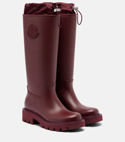 Moncler Kickstream Knee High Rain Boot In Multi