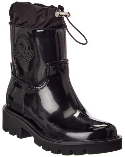 Moncler Kickstream Rubber Boot In Black