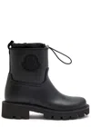 Moncler Stylish High-top Mini Boots With Drawstring Fastening 20 Cm In Black