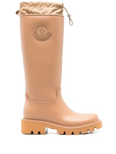 Moncler Kickstream Knee-high Rain Boots In Multicolor