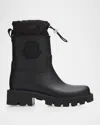 Moncler Kickstream Drawstring Rain Boots In Multi