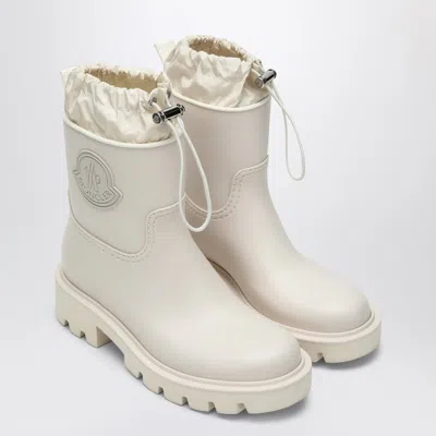 Moncler Kickstream Rain Boot In White
