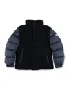 Moncler Kid - Abatan Down Jacket In Black