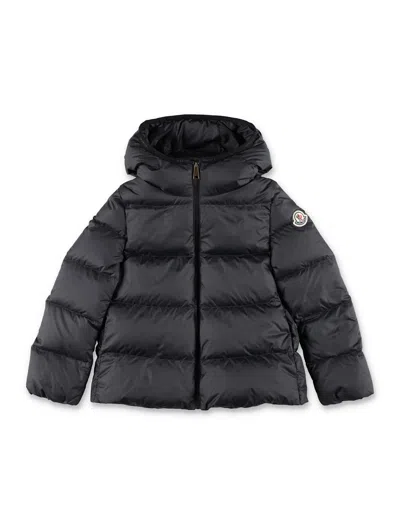 Moncler Kid - Beulah Hooded Down Jacket In Black