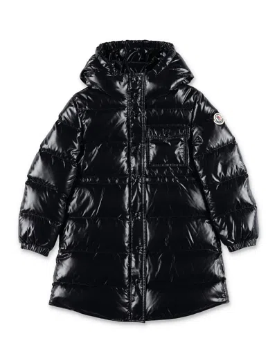 Moncler Kid - Dacca Hooded Down Jacket In Black