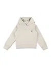 Moncler Hoodie Logo In Nude