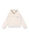Moncler Kid - Embroidered Tonal Logo Cotto Hoodie In Rose