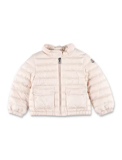 Moncler Kid - Lans Hooded Down Jacket In Pink