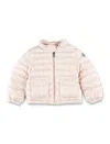 Moncler Kid - Lans Hooded Down Jacket In Pink