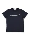 Moncler Cotton Crew-neck T-shirt In Navy