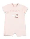 Moncler Jumpsuit Stampa In Pink
