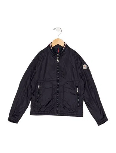 Pre-owned Moncler Kid Boy's Jacket In Blue
