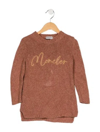 Pre-owned Moncler Babies' Kid Girl's Sweater In Neutrals