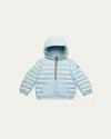 Moncler Masserau Nylon Down Jacket In Light Blue
