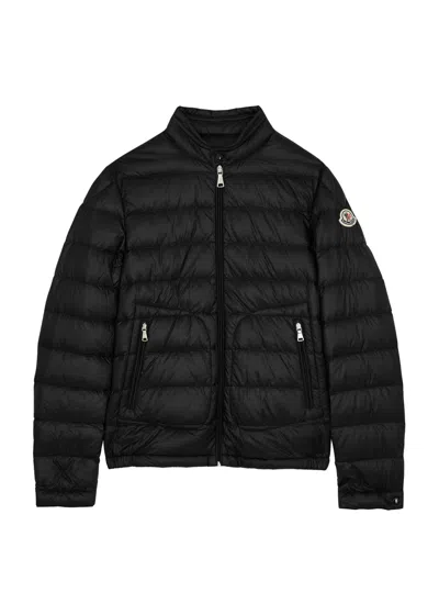 Moncler Kids Acorus Quilted Shell Jacket (12-14 Years) In Black
