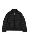 Moncler Acorus Packable Nylon Down Jacket In Black