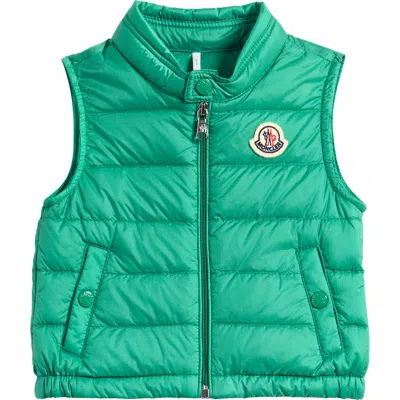 Moncler Kids' Amaury Puffer Vest In Green