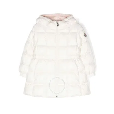 Moncler Kids Anya Nylon Down Jacket In Red