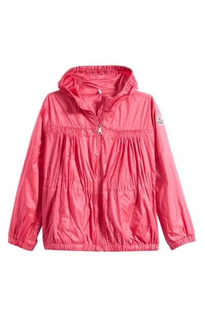 Moncler Kids' Auline Hooded Jacket In Pink