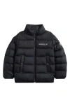 Moncler Kids' Bajan Down Puffer Jacket In Black