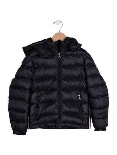 Pre-owned Moncler Kids Boys' Down Jacket In Blue