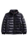 Moncler Kids' Brendann Water Repellent Down Puffer Jacket In Black