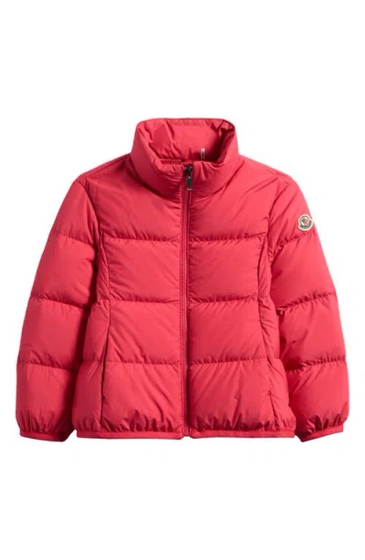 Moncler Kids' Cermasa Down Puffer Jacket In Red