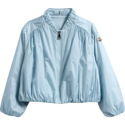 Moncler Kids' Chazeron Bomber Jacket In Royal
