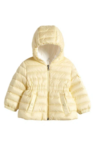 Moncler Babies'  Kids' Dalles Hooded Down Puffer Jacket In Yellow