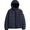 Moncler Kids' Donvar Down Jacket In Dark Blue