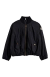 Moncler Kids' Evodia Bomber Jacket In Black