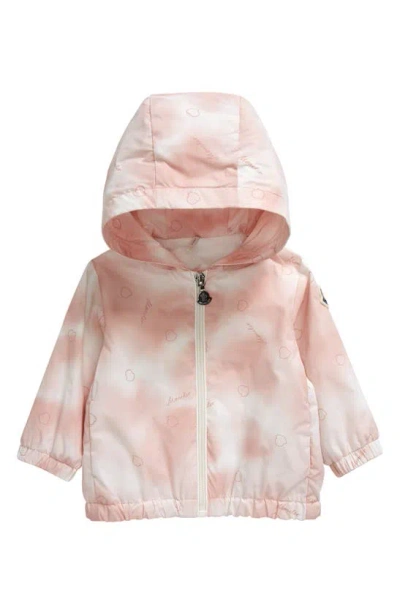 Moncler Babies' Kids' Faite Giubbotto Hooded Jacket In Pink