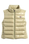 Moncler Kids' Ghany Down Puffer Vest In Neutral