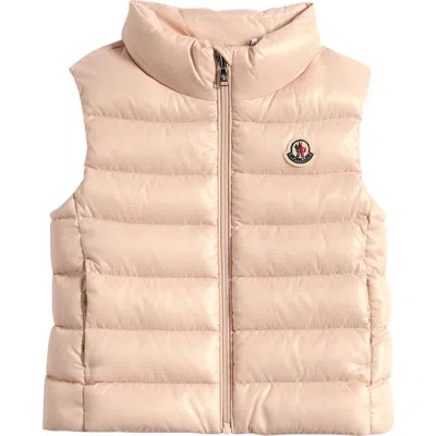 Moncler Kids' Ghany Down Puffer Vest In Neutral