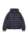 Moncler Kids Giroux Quilted Shell Jacket (8-10 Years) In Navy