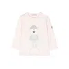 Moncler Kids Graphic Print Sweatshirt In Pink