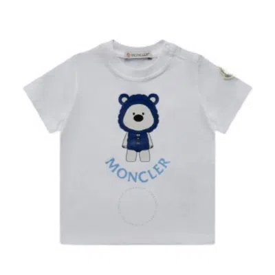 Moncler Kids Graphic Print T-shirt In Pink