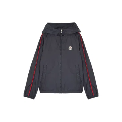 Moncler Kids Hattab Shell Jacket (12-14 Years) In Blue