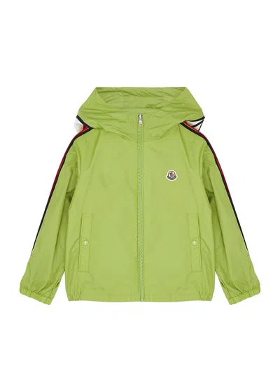 Moncler Kids Hattab Shell Jacket (4-6 Years) In Green